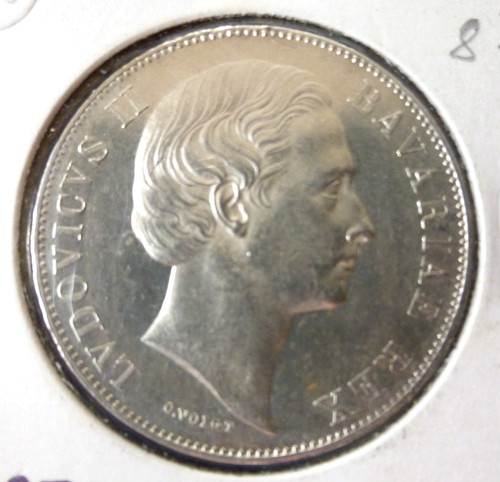 Bayern taler 1870 - taler, könig