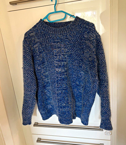 Handgestrickter strickpullover - handgestrickter,