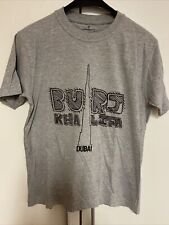 T-shirt Shirt Oberteil Burj Khalifa Dubai Grau Gr. S