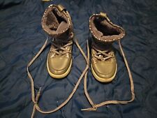 Schuhe 40 Silber Glitzer Winter Gefüttert