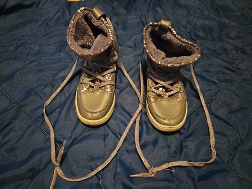 Schuhe silber glitzer - silber,