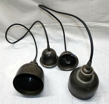 Nordal Hängelampe Industrielampe schwarz - 2 Stück - 