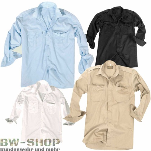 Diensthemd langarm neu bw - us,