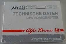 Table book/technical data Alfa