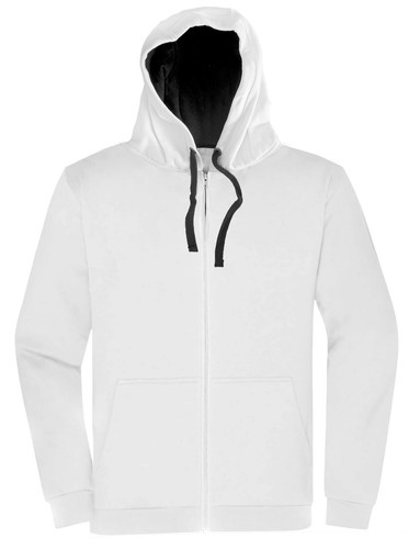 Jacke weiss unbedruckt