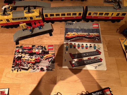 Lego eisenbahn tee - lego, inter-city