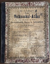 Volksschul-Atlas 1872; Dr. H. Lange