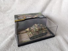 Ferngesteuerter Mini RC Panzer 1:72 Wüstecamo Tiger Schussfunktion Sound & Licht