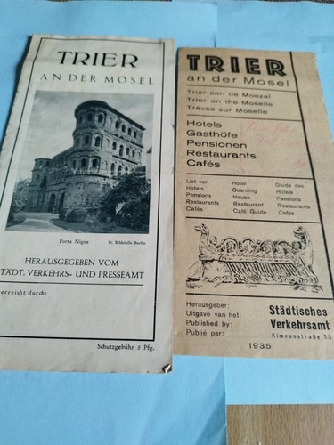 Faltprospekt und