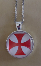 Halskette Templerkreuz