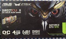 ASUS NVIDIA GeForce GTX 970 STRIX OC Edition 4GB Grafikkarte - Silent - OVP -
