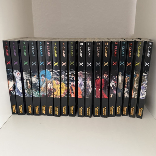 Clamp manga set - x, bände