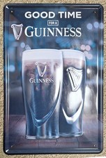 GUINNESS Blechschild Werbung Reklame