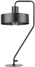 Tischlampe Schwarz groß 55 cm