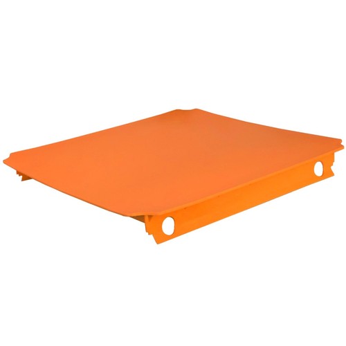 40x40cm platte orange - platte,