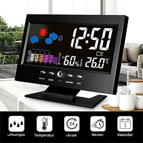 Lcd digital alarm wecker - lcd,