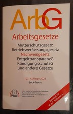 Arbeitsgesetze: ArbG, 103