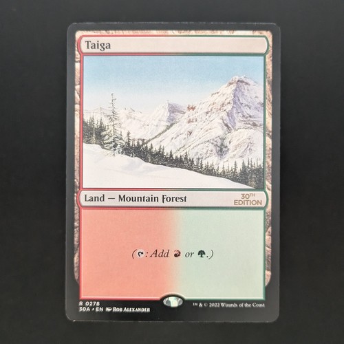 Mtg taiga - \>>, (ex)