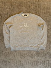 Fred Perry Pullover Grau L