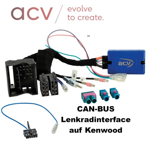 Acv can bus - acv, lenkradinterface