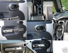 Chrom Armaturenverkleidungen Jeep JK von 2007-2010