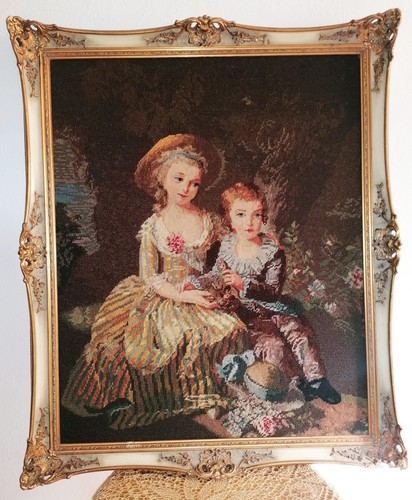 Vintage gobelin stick - vintage, 70