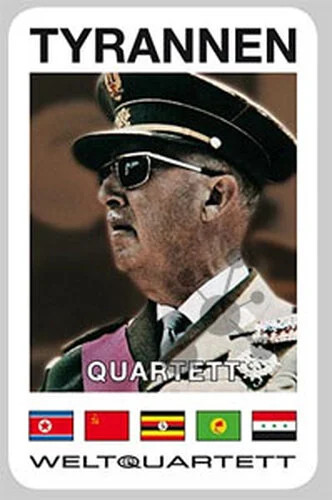 Kartenspiel tyrannen quartett - kartenspiel,