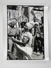 Woman Dancing Crowd Watching