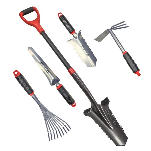 Red tools garten set - tools,