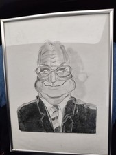 Karikatur,Helmut Kohl 90er