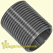 Edelstahl Gewinde Fitting Rohrnippel mit durchgehendem Rohr Außengewinde AG V4A