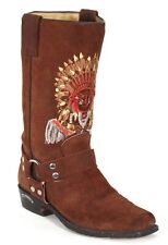 Bikerstiefel Motorradstiefel Chopper Biker Native American Vintage Sendra 42