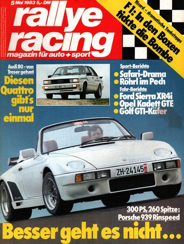 Zeitschrift rallye racing - zeitschrift, #5