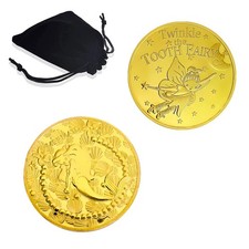 Catelves Meerjungfrauen Zahnfee Münzen Schatz Zahnfee Geschenke für Mädchen & Ju