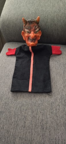 Handspielpuppe teufel 1964 - handspielpuppe,, teufel,
