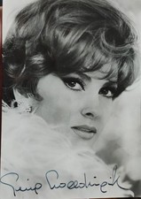 Gina Lollobrigida Autogramm