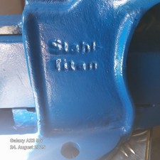 Georg FISCHER Schraubstock TITAN STAHL 150mm Backenbreite GENERALÜBERHOLT