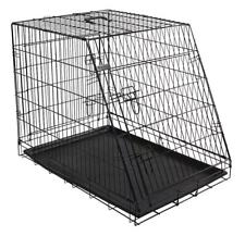 Hundebox XXL Transportbox Hundekäfig Gitterbox Hunde Klappbar 107x67x75 cm 008