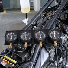 24tlg.Synchron Vergaser Testgerät 4 Synchronuhren Syncrontester Synchrontester