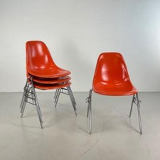 4x EAMES DSS STÜHLE HERMAN