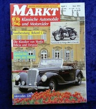 Oldtimer Markt 5.1991 Skoda
