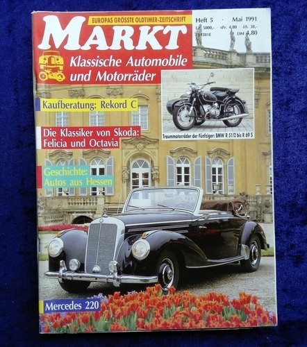 Oldtimer markt 1991 - markt, 5.1991