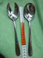 WMF  Cromargan Bamberg  großes Salatbesteck  24 cm  sehr guter Zustand