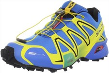 Salomon Speedcross 3 Racing LT M&S contagrip Herrenschuh blau/gelb Gr. 46 NEU