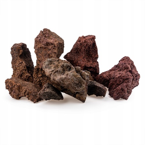 Aquarium steine set lava braun - lava,