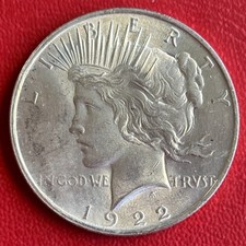 1 Dollar USA 1922  ss+  Peace