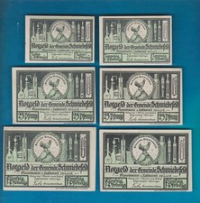 Notgeld aus Schmiedefeld--Unterdruck  grün--