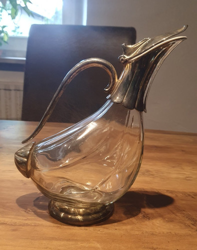 Glas kanne karaffe - glas-kanne/karaffe, mit