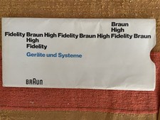 1960/70 BRAUN Design  D. RAMS