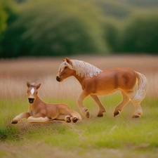 Schleich pferd haflinger - schleich,
